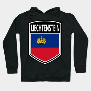 Flag Shield - Liechtenstein Hoodie